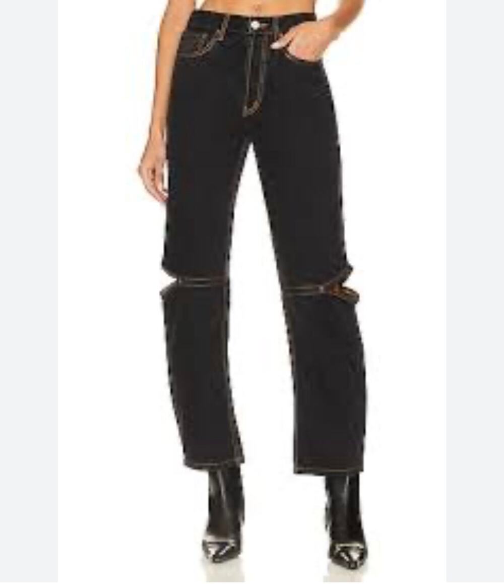 Still Here Cowgirl Washed Black jeans women Sz. 26 barrel NWT